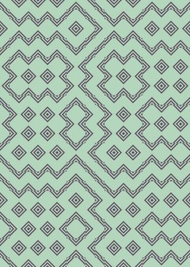 Soyut Geometrik Desen, hesaplama sanatı çizimi