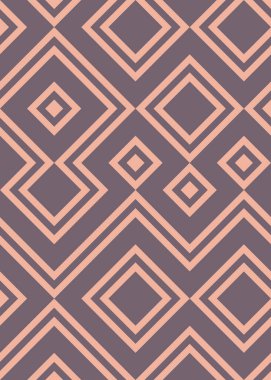 Soyut renk geometrik mozaik desen üretken hesaplama sanatı çizimi, fayans rengi parçalarının taklidi