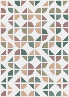 Soyut Geometrik Desen, Dijital Duvar Kağıdı