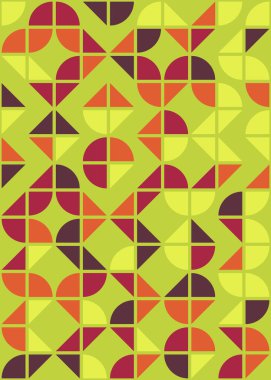 Soyut Geometrik Desen, Dijital Duvar Kağıdı