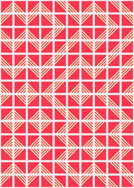 Soyut Geometrik Desen, hesaplama sanatı çizimi