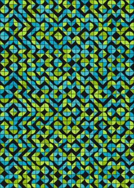 Soyut Geometrik Desen, Dijital Duvar Kağıdı