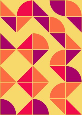 soyut geometrik desen, vektör illüstrasyonu 