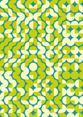 soyut geometrik desen, vektör illüstrasyonu 