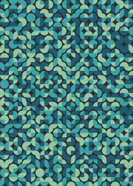 Soyut Geometrik Desen, Dijital Duvar Kağıdı