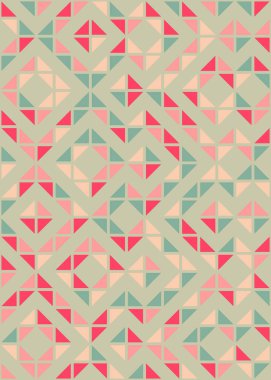 soyut geometrik desen, hesaplama sanatı illüstrasyonu