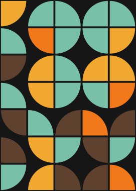 soyut geometrik desen, vektör illüstrasyonu