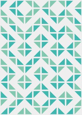 Soyut Geometrik Desen, hesaplama sanatı çizimi