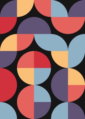 soyut geometrik desen, vektör illüstrasyonu