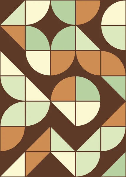 概要幾何学模様 計算アートイラスト — ストックベクタ