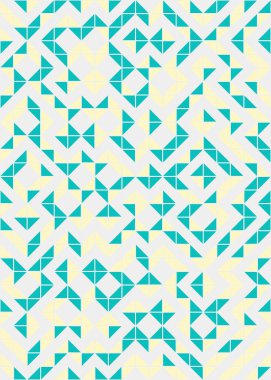 Soyut Geometrik Desen, Dijital Duvar Kağıdı