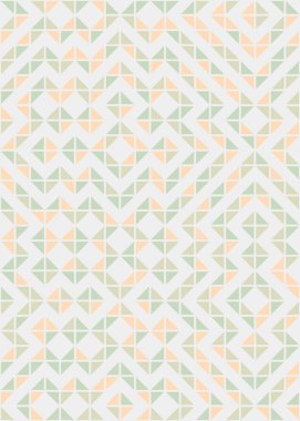 Soyut Geometrik Desen, hesaplama sanatı çizimi