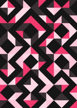 soyut geometrik desen, vektör illüstrasyonu