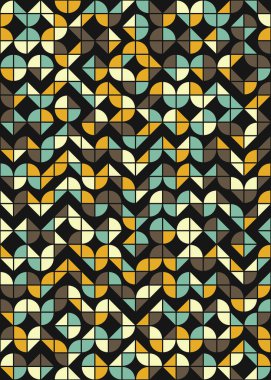 Soyut Geometrik Desen, Dijital Duvar Kağıdı