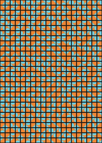 Abstraktes Geometrisches Muster Vektorhintergrund — Stockvektor