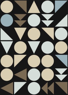 soyut geometrik desen, vektör illüstrasyonu