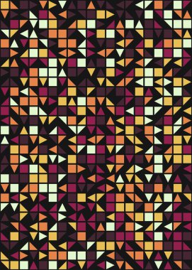 soyut geometrik desen, vektör illüstrasyonu