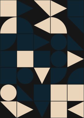 soyut geometrik desen, vektör illüstrasyonu