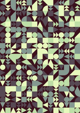 soyut geometrik desen, vektör illüstrasyonu