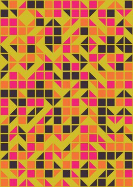 soyut geometrik desen, vektör illüstrasyonu