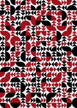 soyut geometrik desen, vektör illüstrasyonu