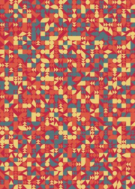 soyut geometrik desen, vektör illüstrasyonu