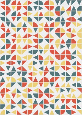 soyut geometrik desen, vektör illüstrasyonu