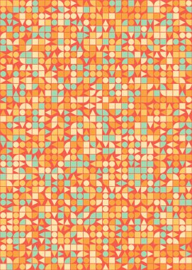 soyut geometrik desen, vektör illüstrasyonu