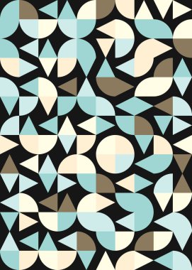 soyut geometrik desen, vektör illüstrasyonu