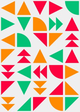 soyut geometrik desen, vektör illüstrasyonu