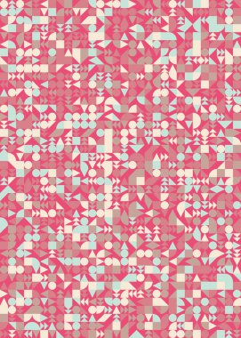 soyut geometrik desen, vektör illüstrasyonu