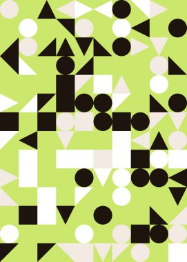 soyut geometrik desen, vektör illüstrasyonu