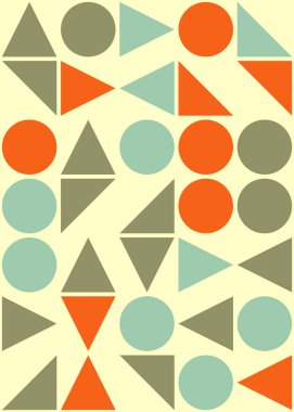 soyut geometrik desen, vektör illüstrasyonu