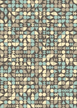 soyut geometrik desen, vektör illüstrasyonu