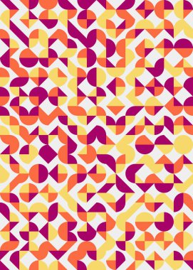 soyut geometrik desen, vektör illüstrasyonu