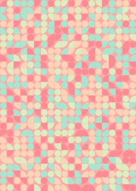 soyut geometrik desen, vektör illüstrasyonu