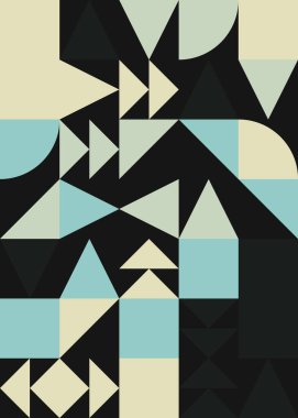 soyut geometrik desen, vektör illüstrasyonu