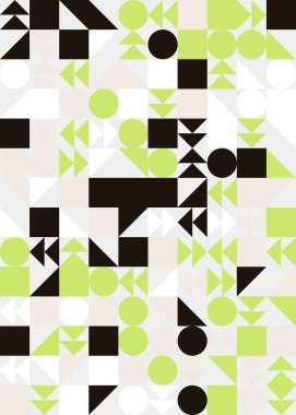 soyut geometrik desen, vektör illüstrasyonu