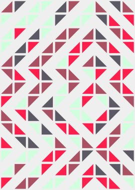 soyut geometrik desen, vektör illüstrasyonu