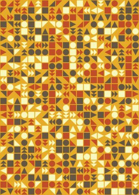 soyut geometrik desen, vektör illüstrasyonu