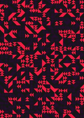 soyut geometrik desen, vektör illüstrasyonu