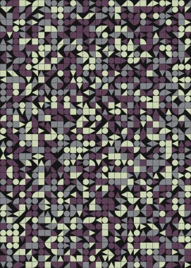 soyut geometrik desen, vektör illüstrasyonu