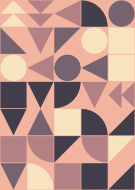 soyut geometrik desen, vektör illüstrasyonu