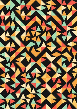 soyut geometrik desen, vektör illüstrasyonu