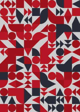 soyut geometrik desen, vektör illüstrasyonu