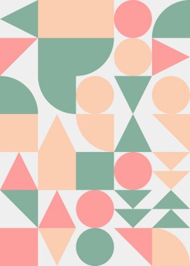 soyut geometrik desen, vektör illüstrasyonu