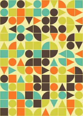 soyut geometrik desen, vektör illüstrasyonu