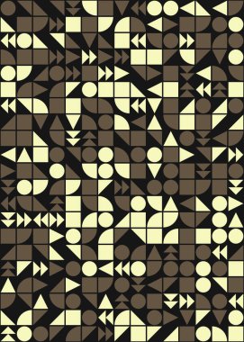 soyut geometrik desen, vektör illüstrasyonu