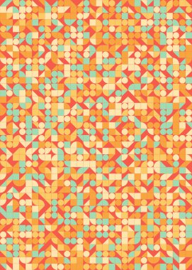 soyut geometrik desen, vektör illüstrasyonu