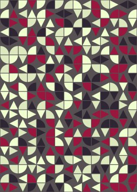 soyut geometrik desen, vektör illüstrasyonu